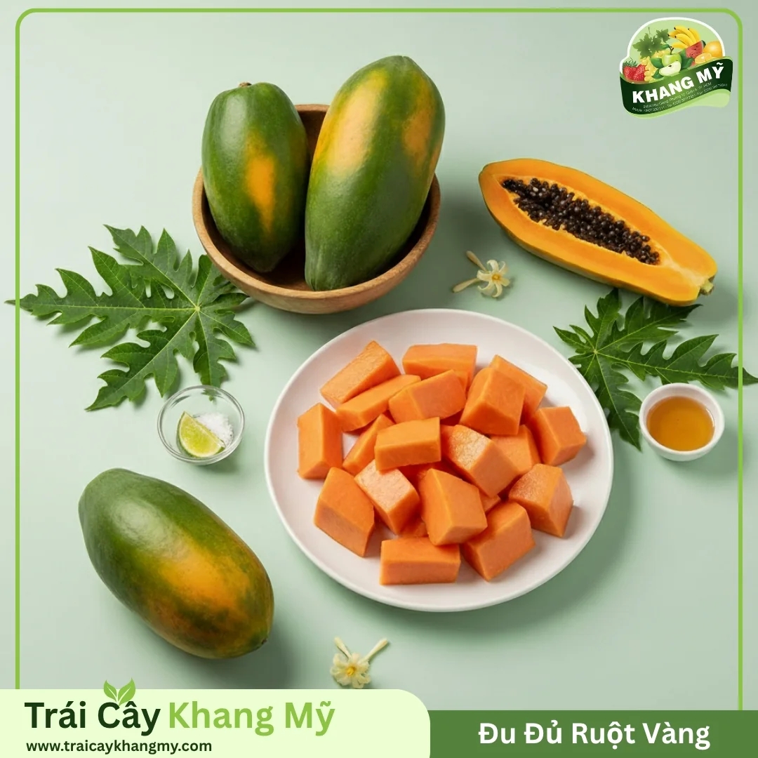 Đu Đủ Ruột Vàng