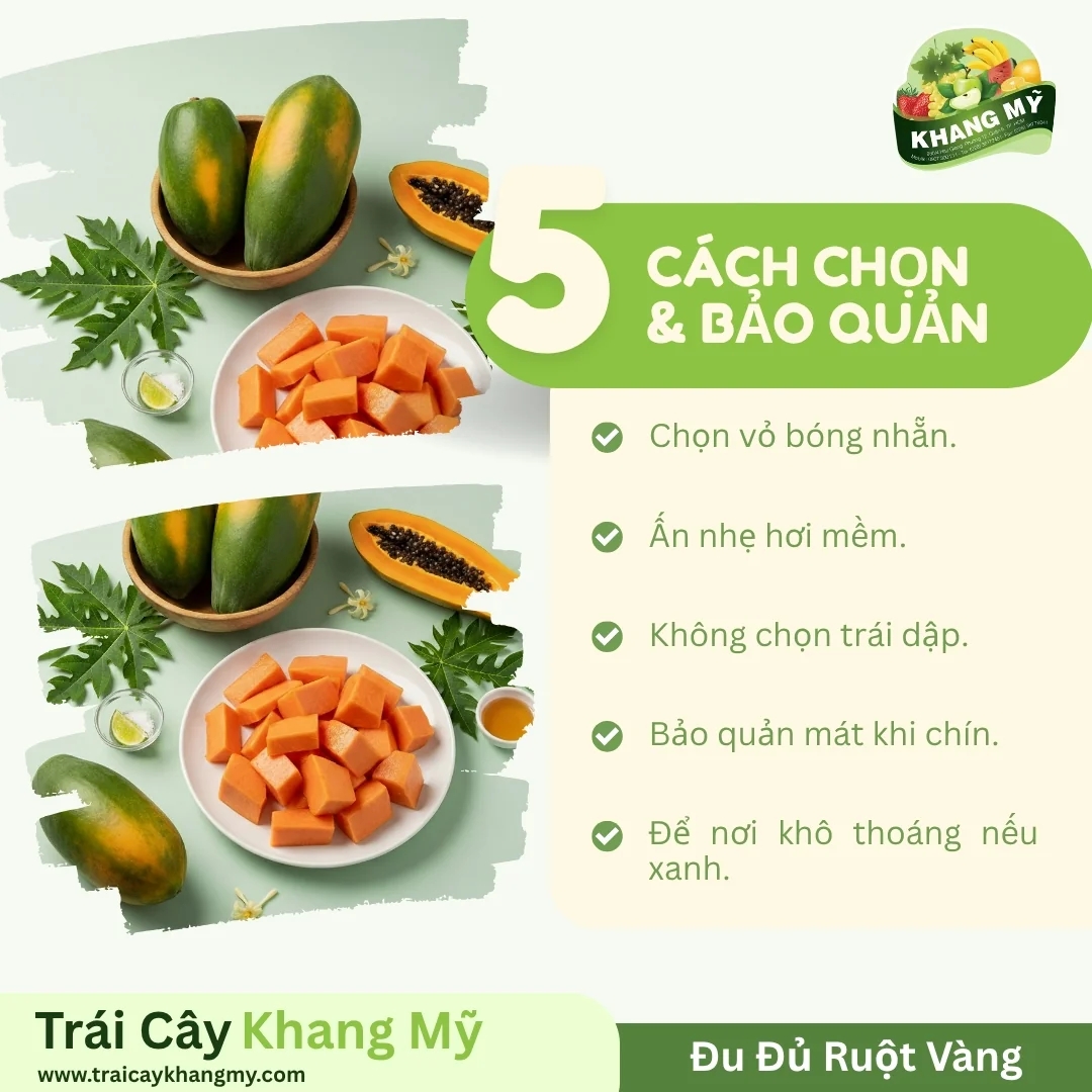 Đu Đủ Ruột Vàng  2