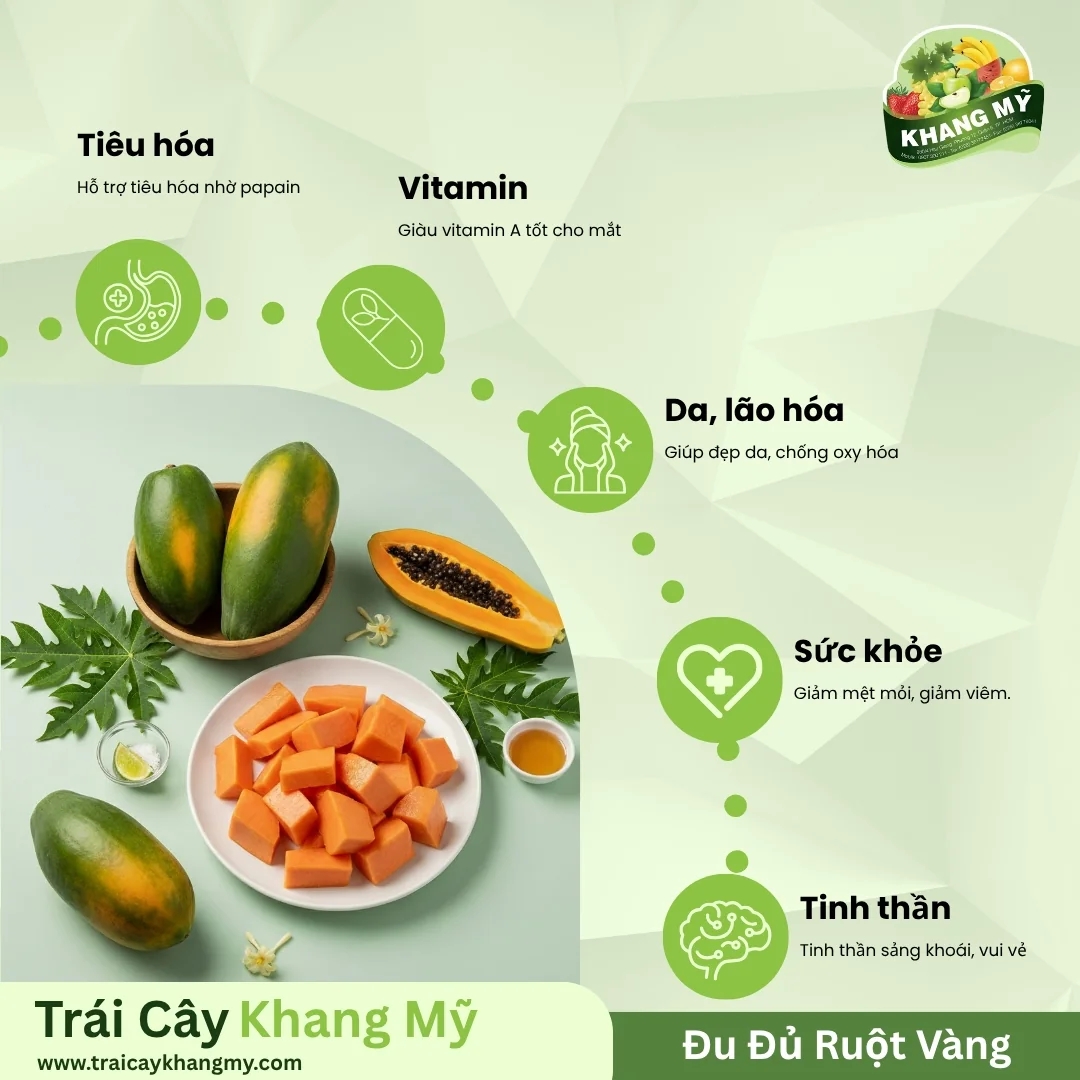 Đu Đủ Ruột Vàng  4